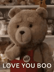 Love You Boo Ted GIF - Love You Boo Ted I Love You GIFs