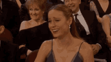 Brie Larson Tears Of Joy GIF - Brie Larson Tears Of Joy Laughing GIFs