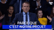 Emmanuel Macron Macron GIF - Emmanuel Macron Macron Projet GIFs