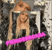 a picture of a woman with the name princesscara