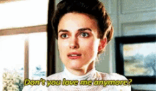 Keira Knightley Dont You Love Me Anymore GIF