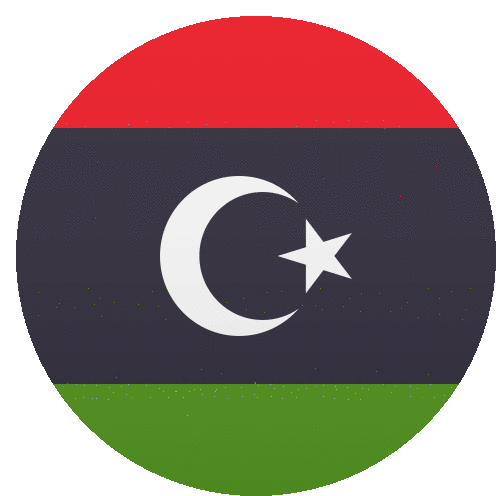 Libya Flags Sticker - Libya Flags Joypixels Stickers