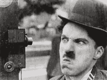 Charlie Chaplin Camera GIF - Charlie Chaplin Camera Silly Face GIFs