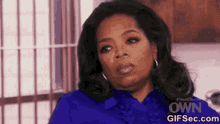 Oprah Winfrey Stare GIF - Oprah Winfrey Stare Glare GIFs