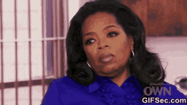 Oprah Winfrey Stare GIF - Oprah Winfrey Stare Glare - Discover & Share GIFs