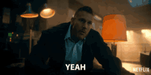 Yeah Luther Hargreeves GIF - Yeah Luther Hargreeves Tom Hopper GIFs
