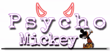 psycho mickey banner github