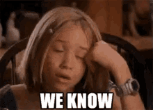 We Know GIF - We Know GIFs