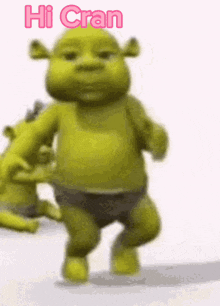 Hi Cran Shrek Baby GIF