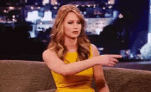 Jennifer Lawrence Tired GIF - Jennifer Lawrence Tired Pointing GIFs