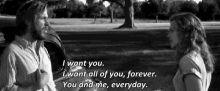 Hdhwhshsuw I Want You GIF - Hdhwhshsuw I Want You The Notebook GIFs