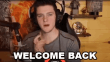 Welcome Back Colton Wall GIF - Welcome Back Colton Wall Coltonw83 GIFs