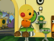 Rolie Polie Olie Spinning In Chair GIF - Rolie Polie Olie Spinning In Chair Chair GIFs