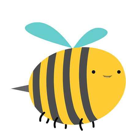 Bee Cute Sticker