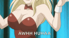 Fairy Tail Bounce GIF - Fairy Tail Bounce Sexy Costume GIFs