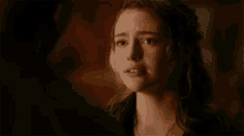 Sad Danielle Rose Russell GIF - Sad Danielle Rose Russell Hope Mikaelson GIFs