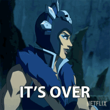 Its Over Evil Lyn GIF - Its Over Evil Lyn Masters Of The Universe Revelation GIFs