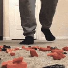 How It Really Feels To Step On Legos... GIF - Lego Step Die GIFs
