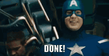 Captain America Done Avengers Marvel GIF - Captain America Done Avengers Marvel GIFs