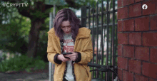 Terrified On The Phone GIF - Terrified On The Phone Panting GIFs