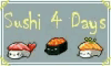 Sushi4daysiera Sushi GIF - Sushi4daysiera Sushi Japanese GIFs