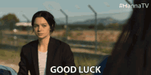 Good Luck Esme Creed Miles GIF - Good Luck Esme Creed Miles Hanna GIFs
