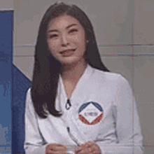 Shin Hye Won Political Desk GIF - Shin Hye Won Political Desk Jtbc GIFs