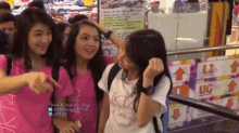 a girl wearing a shirt that says jkt48