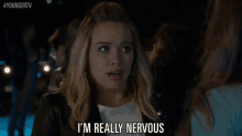 I'M Really Nervous! GIF - Hilary Duff Kelsey Peters Younger Tv GIFs