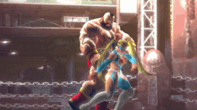 Mika Zangief GIF - Mika Zangief Street Fighter GIFs