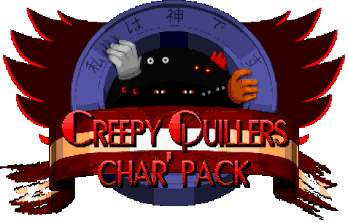 Creepy Quillers Char' Pack Srb2kart Sticker - Creepy Quillers Char' Pack Srb2kart Logo Stickers