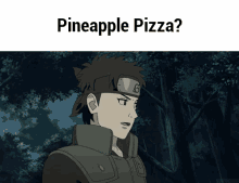 Naruto Shippuden Pineapple Pizza GIF