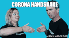 Corona Handshake Jimmy Mcgregor GIF - Corona Handshake Jimmy Mcgregor Coronavirus GIFs