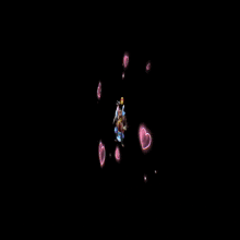 a video game character with the name doma on the top