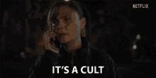 Its A Cult Suzanne GIF - Its A Cult Suzanne Emily Deschanel GIFs