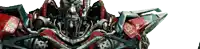 a close up of a robot with the number 07 on it