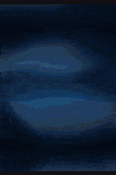 a blue background with a swirl of light