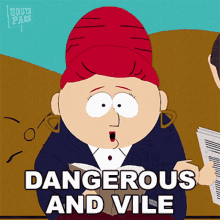 Dangerous And Vile Sheila Broflovski GIF - Dangerous And Vile Sheila Broflovski South Park GIFs