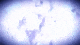 a purple background with a lot of clouds and a lightning bolt