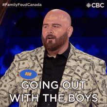 Going Out With The Boys Family Feud Canada GIF - Going Out With The Boys Family Feud Canada Boys Night GIFs