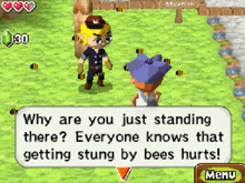 Bees Toon Link GIF