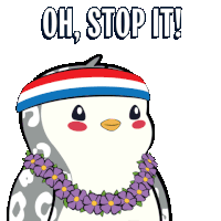 Stop Penguin Sticker - Stop Penguin Penguins Stickers