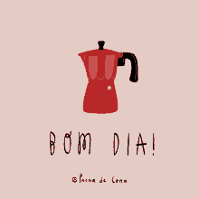 love bom dia steam coffee good morning