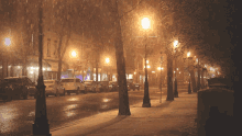 Snowing Snowfall GIF - Snowing Snowfall Downtown GIFs