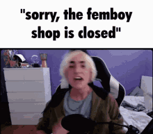 Femboy Meme GIF - Femboy Meme Femboy Shop GIFs