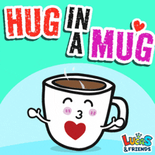 Hug Mug GIF - Hug Mug Hug In A Mug GIFs