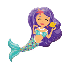 mermaid balloon