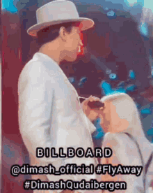 Dimash Dimash Billboard GIF - Dimash Dimash Billboard Fly Away GIFs