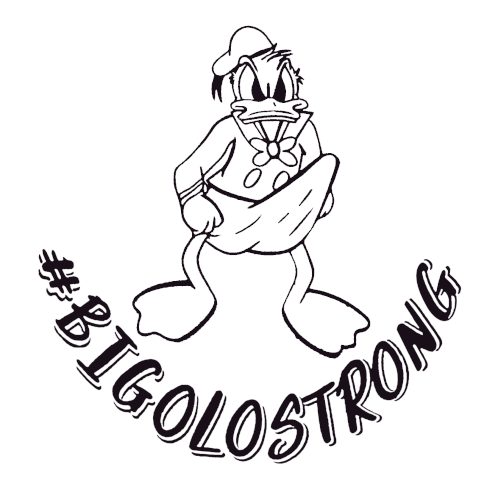 Bigolo Bigolostrong Sticker - Bigolo Bigolostrong Strong Stickers