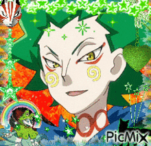 a picture of a cartoon character with the word picmix at the bottom of the picture